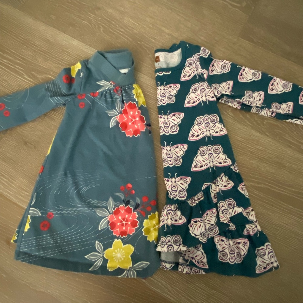 Tea Collection toddler girl dress bundle Sz 3